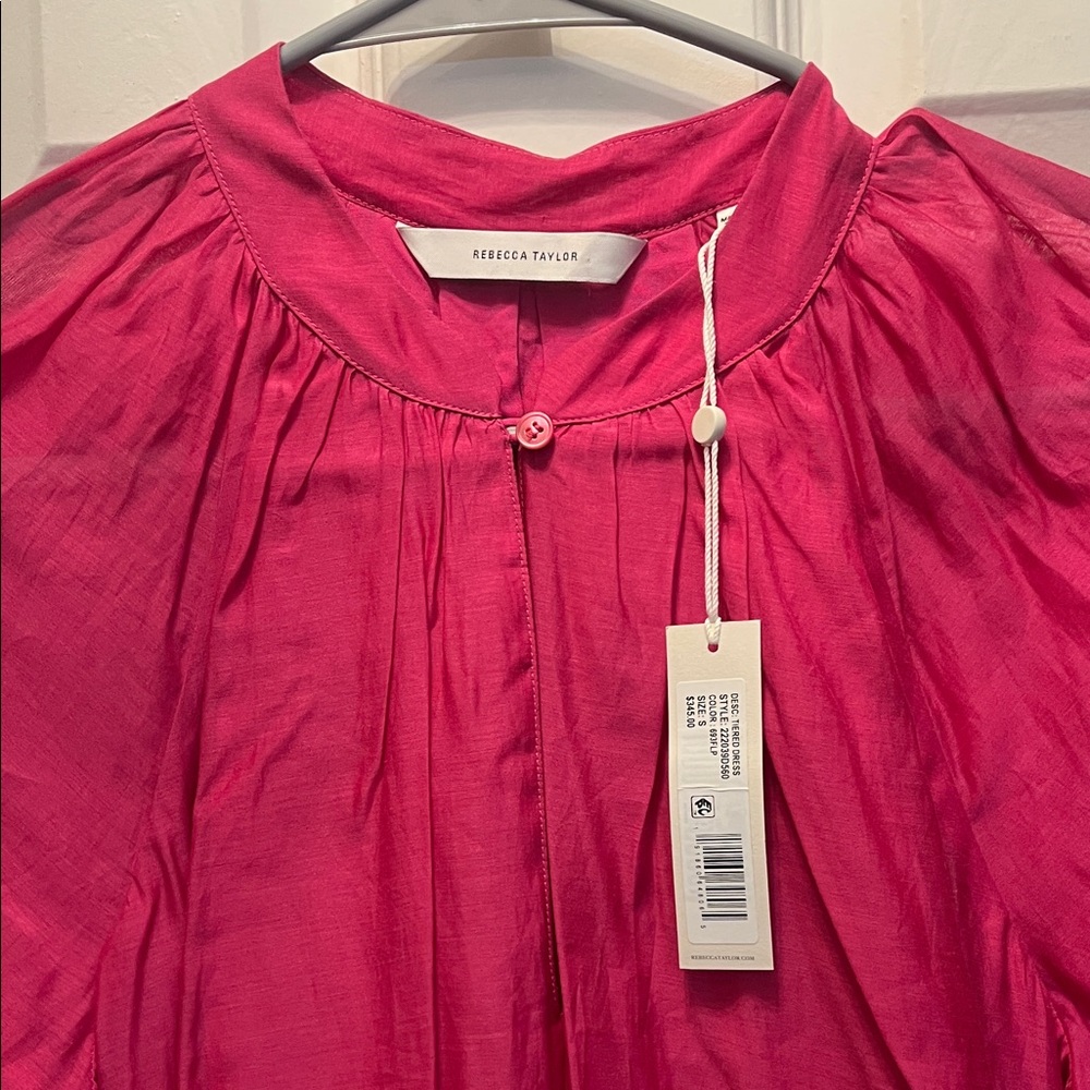 Rebecca Taylor Fuchsia Blouse